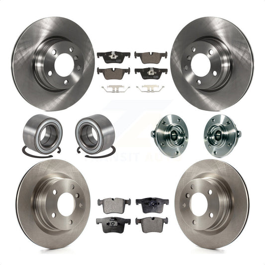 [Avant + Arrière] Kit d'ensemble roulement de roue et moyeu pour 2015-2016 BMW 228i xDrive sans Blue Painted Calipers KBB-113493 par Transit Auto