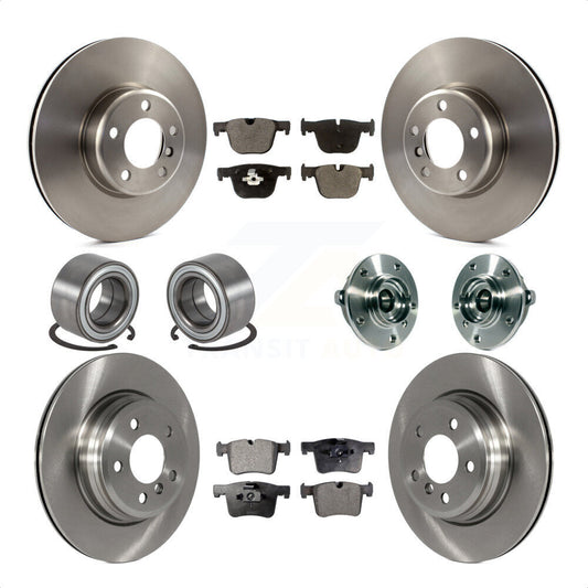 [Avant + Arrière] Kit d'ensemble roulement de roue et moyeu pour BMW 335i xDrive 435i GT Gran Coupe sans Blue Painted Calipers KBB-113494 par Transit Auto