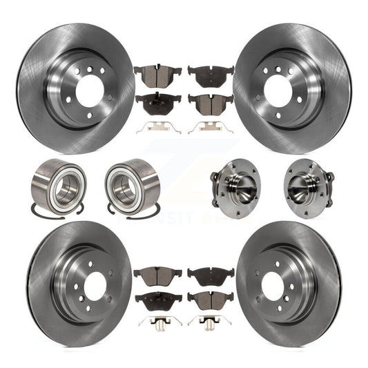 [Avant + Arrière] Kit d'ensemble roulement de roue et moyeu pour 2006 BMW 330i KBB-113497