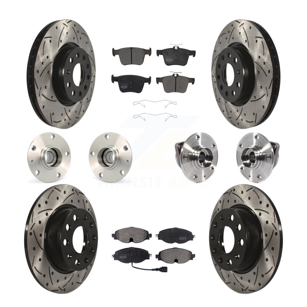 [Avant + Arrière] Kit d'ensemble roulement de roue et moyeu pour Audi A3 Sportback e-tron avec 85mm Bearing Outer Diameter KBB-113505