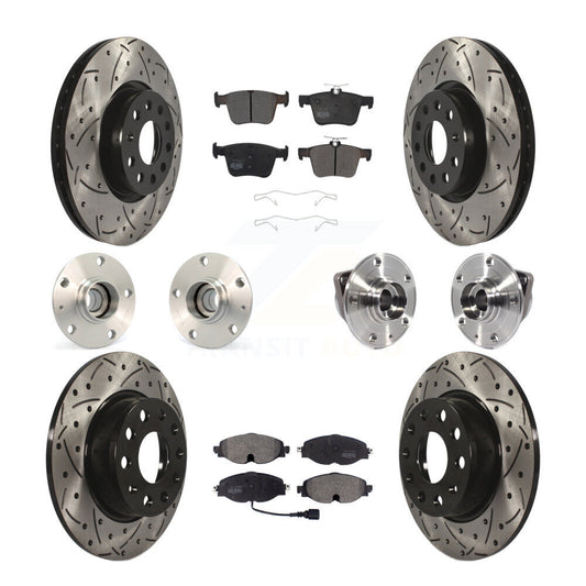 [Avant + Arrière] Kit d'ensemble roulement de roue et moyeu pour Audi A3 Sportback e-tron avec 85mm Bearing Outer Diameter KBB-113505