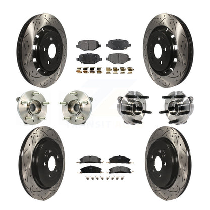 [Avant + Arrière] Kit d'ensemble roulement de roue et moyeu pour Ford Taurus Police Interceptor Sedan Special Service KBB-113537