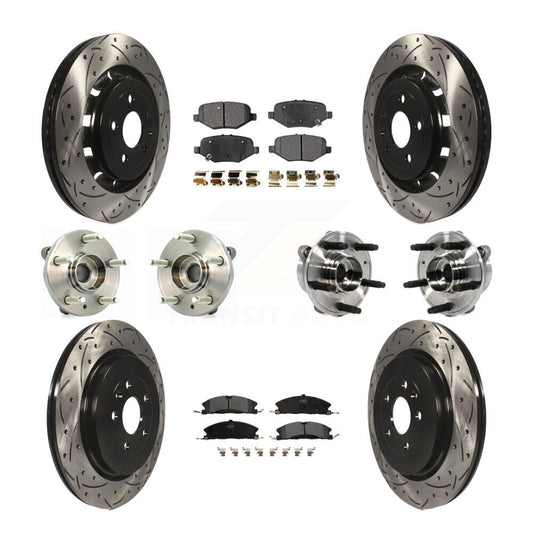 [Avant + Arrière] Kit d'ensemble roulement de roue et moyeu pour Ford Taurus Police Interceptor Sedan Special Service KBB-113537