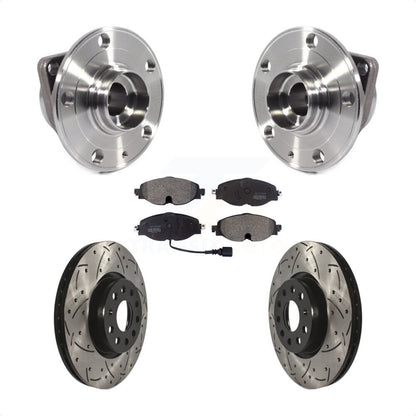 [Avant] Kit d'ensemble roulement de roue et moyeu pour Volkswagen GTI Audi Golf Alltrack A3 Sportback e-tron TT Quattro KBB-113552 par Transit Auto