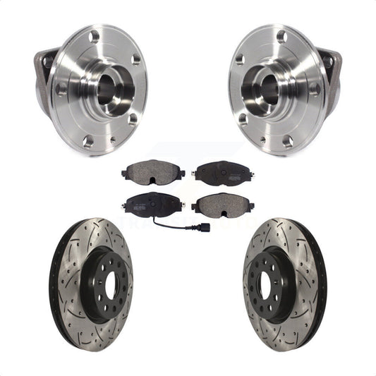 [Avant] Kit d'ensemble roulement de roue et moyeu pour Volkswagen GTI Audi Golf Alltrack A3 Sportback e-tron TT Quattro KBB-113552