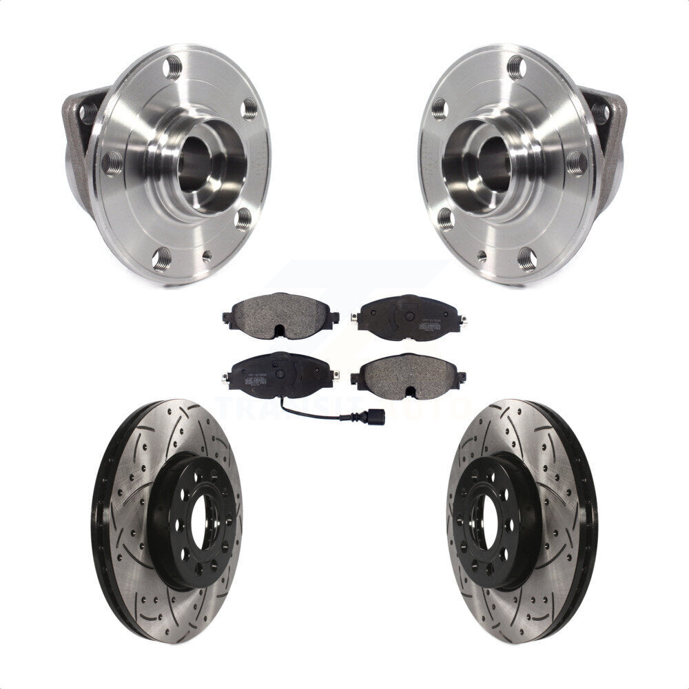 [Avant] Kit d'ensemble roulement de roue et moyeu pour Volkswagen Jetta Golf SportWagen Audi A3 KBB-113553