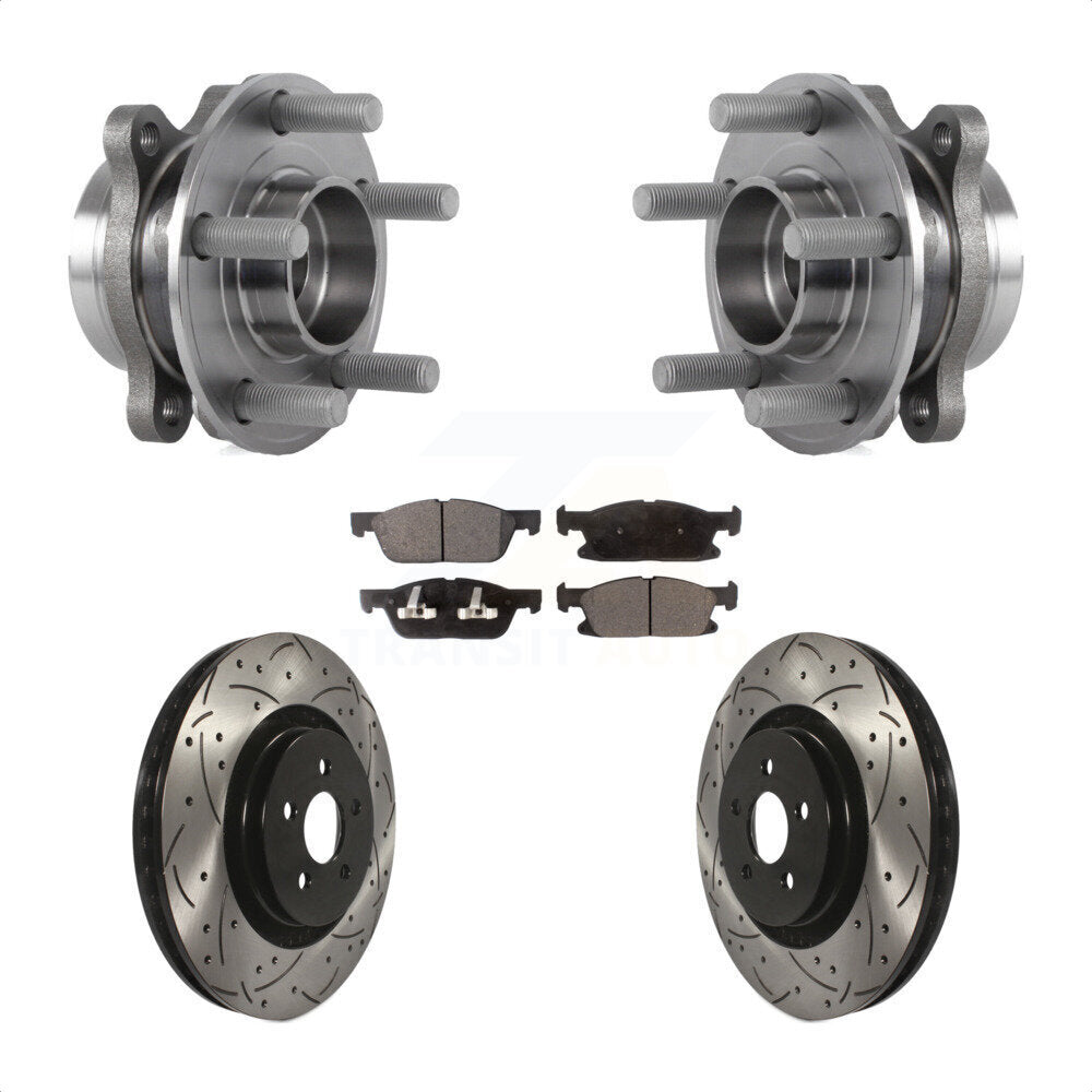 [Avant] Kit d'ensemble roulement de roue et moyeu pour Ford Edge Lincoln MKX Nautilus KBB-113556