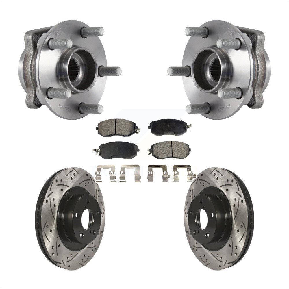 [Avant] Kit d'ensemble roulement de roue et moyeu pour Subaru Forester Crosstrek XV 292mm Diameter Rotor KBB-113561