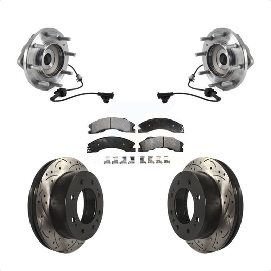 [Avant] Kit d'ensemble roulement de roue et moyeu pour 2011-2019 Chevrolet Silverado 3500 HD GMC Sierra avec Dual Rear Wheels 4WD KBB-113565