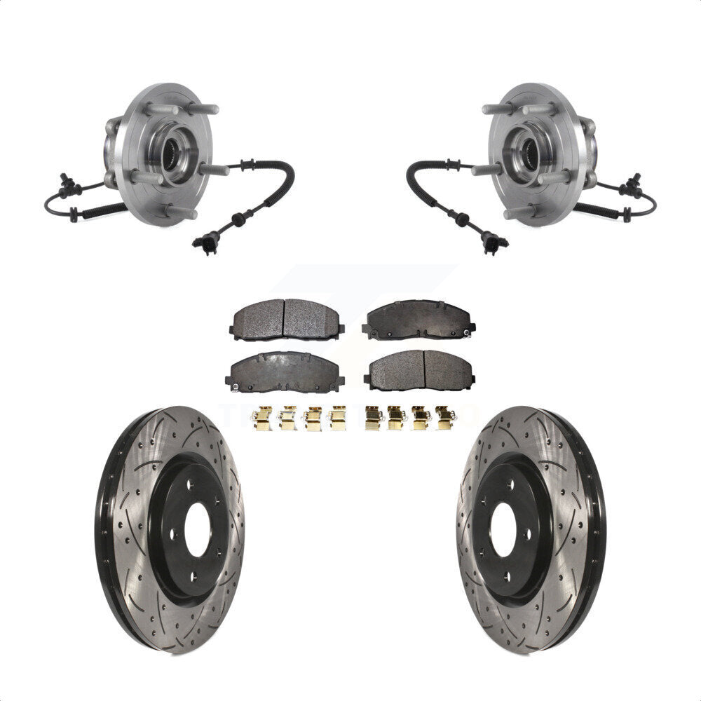 [Avant] Kit d'ensemble roulement de roue et moyeu pour Chrysler Pacifica Voyager Grand Caravan KBB-113566