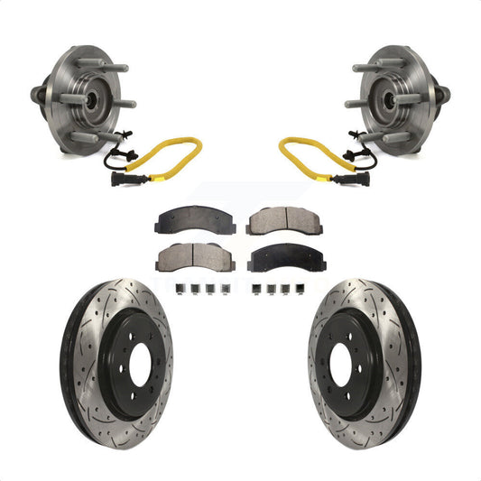 [Avant] Kit d'ensemble roulement de roue et moyeu pour 2018-2020 Ford F-150 Limited Platinum SSV XL XLT King Ranch Lariat avec 4WD KBB-113567 par Transit Auto