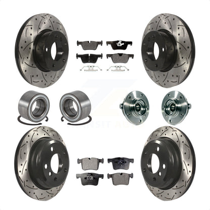 [Avant + Arrière] Kit d'ensemble roulement de roue et moyeu pour BMW 328i xDrive 320i 428i Gran Coupe 328d GT KBB-113570 par Transit Auto
