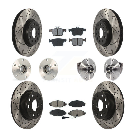 [Avant + Arrière] Kit d'ensemble roulement de roue et moyeu pour Audi A3 Sportback e-tron avec 85mm Bearing Outer Diameter KBB-113575