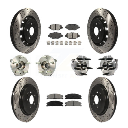 [Avant + Arrière] Kit d'ensemble roulement de roue et moyeu pour Ford Taurus Police Interceptor Sedan Special Service KBB-113600