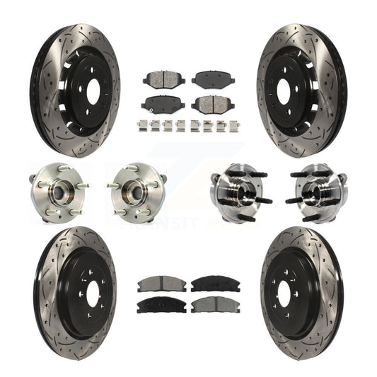 [Avant + Arrière] Kit d'ensemble roulement de roue et moyeu pour Ford Taurus Police Interceptor Sedan Special Service KBB-113600