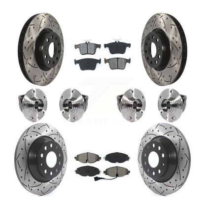 [Avant + Arrière] Kit d'ensemble roulement de roue et moyeu pour Audi TT Quattro KBB-113603