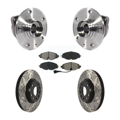 [Avant] Kit d'ensemble roulement de roue et moyeu pour Volkswagen GTI Audi Golf Alltrack A3 Sportback e-tron TT Quattro KBB-113611 par Transit Auto