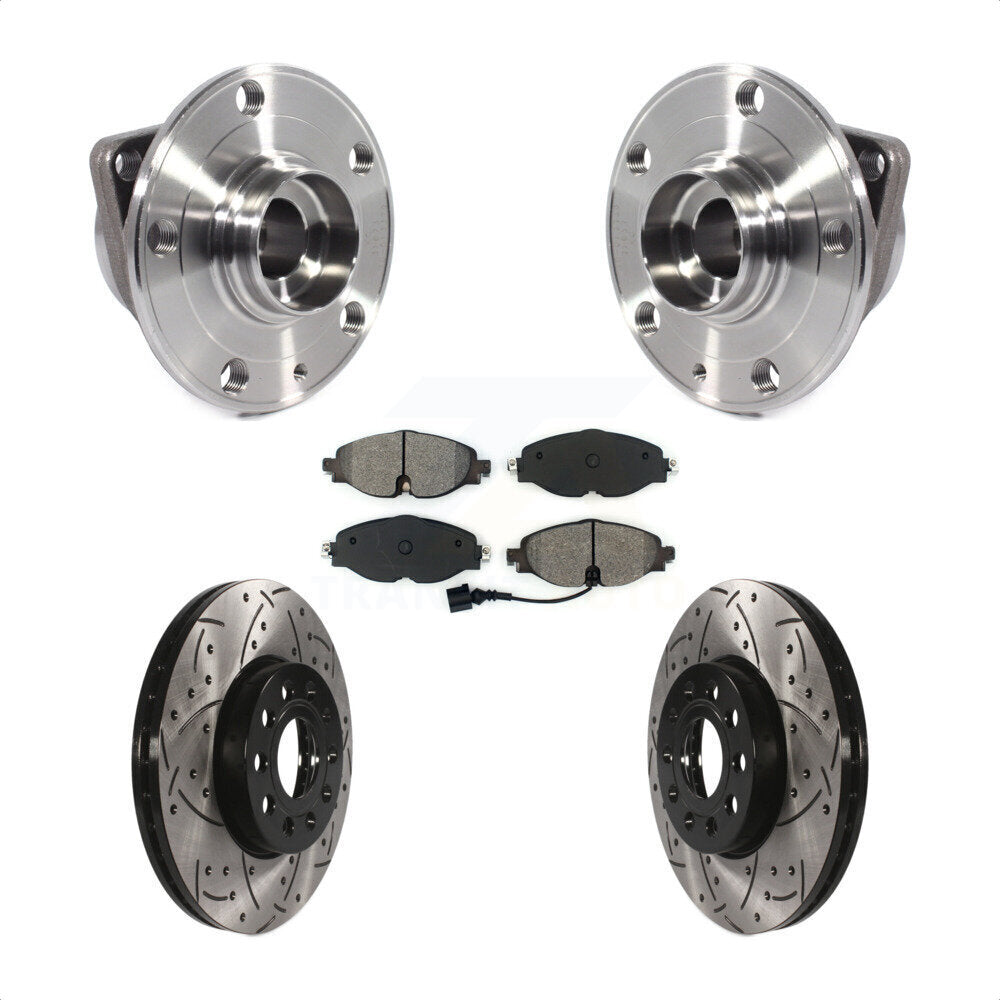 [Avant] Kit d'ensemble roulement de roue et moyeu pour Volkswagen Jetta Golf SportWagen Audi A3 KBB-113612