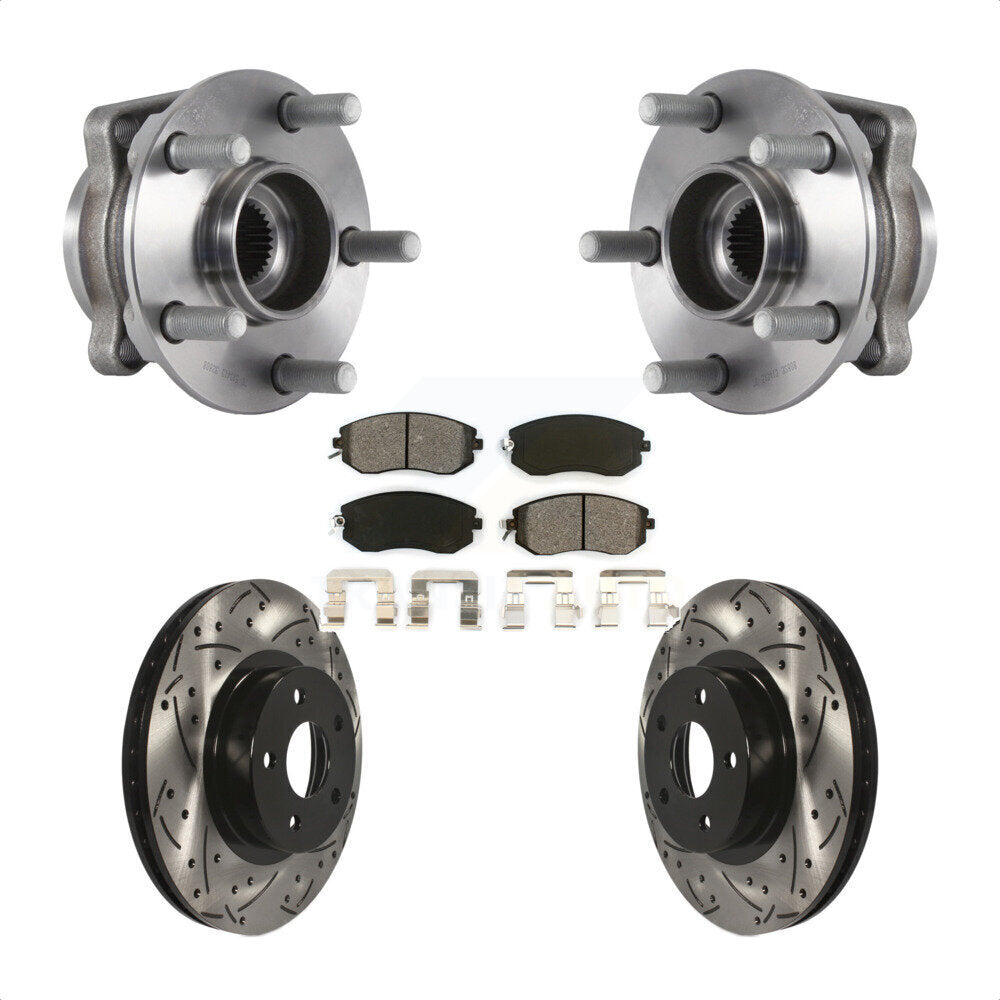 [Avant] Kit d'ensemble roulement de roue et moyeu pour Subaru Impreza KBB-113615