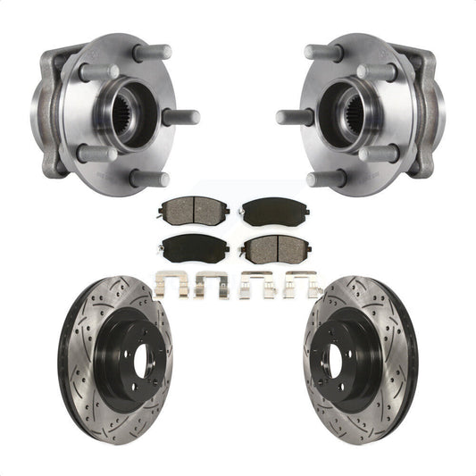 [Avant] Kit d'ensemble roulement de roue et moyeu pour Subaru Forester Crosstrek XV 292mm Diameter Rotor KBB-113616 par Transit Auto
