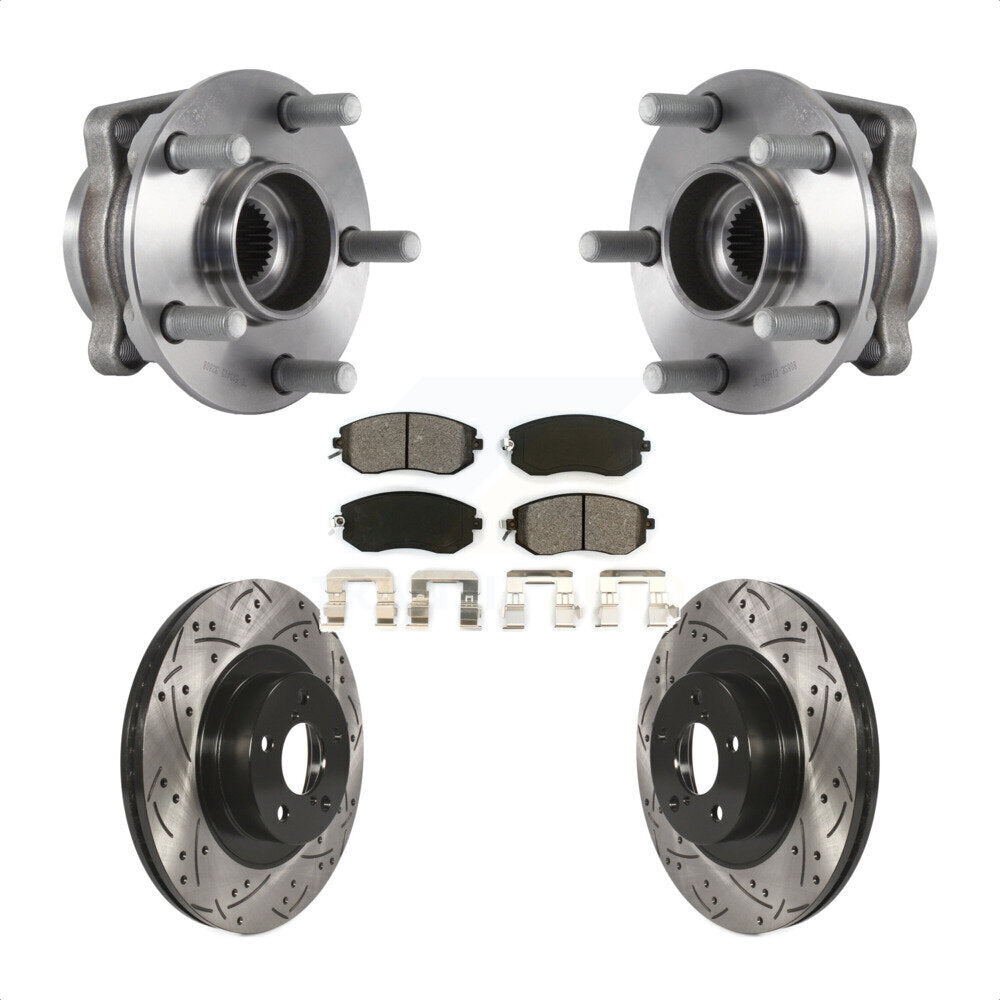 [Avant] Kit d'ensemble roulement de roue et moyeu pour Subaru Forester Crosstrek XV 292mm Diameter Rotor KBB-113616