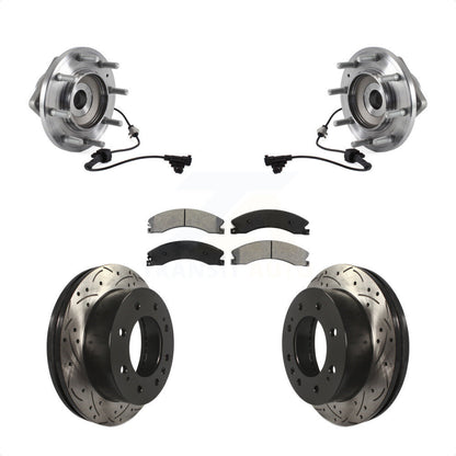 [Avant] Kit d'ensemble roulement de roue et moyeu pour 2011-2019 Chevrolet Silverado 3500 HD GMC Sierra avec Dual Rear Wheels 4WD KBB-113618