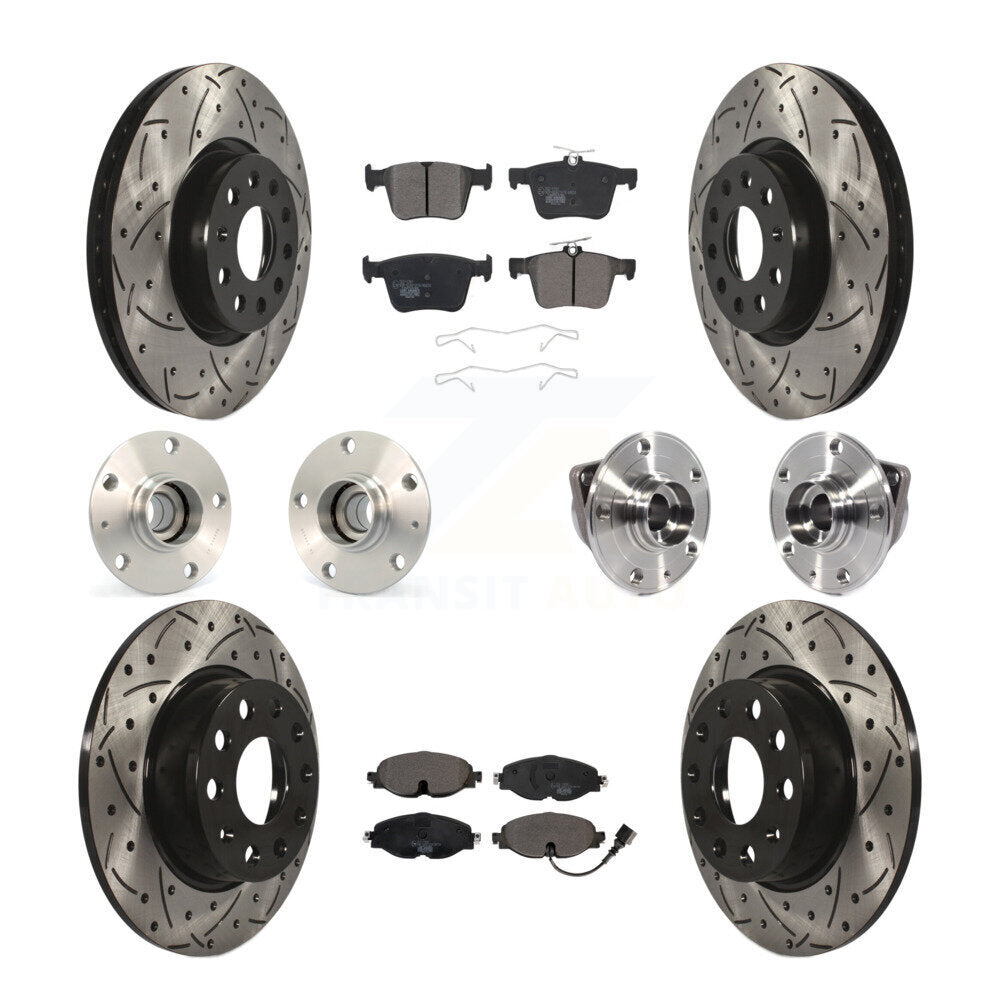 [Avant + Arrière] Kit d'ensemble roulement de roue et moyeu pour Audi A3 Sportback e-tron avec 85mm Bearing Outer Diameter KBB-113625