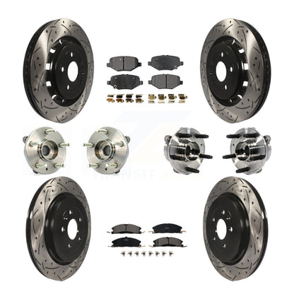 [Avant + Arrière] Kit d'ensemble roulement de roue et moyeu pour Ford Taurus Police Interceptor Sedan Special Service KBB-113657