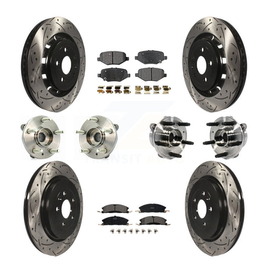 [Avant + Arrière] Kit d'ensemble roulement de roue et moyeu pour Ford Taurus Police Interceptor Sedan Special Service KBB-113657