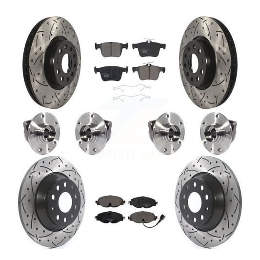 [Avant + Arrière] Kit d'ensemble roulement de roue et moyeu pour Audi TT Quattro KBB-113660