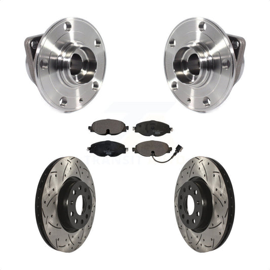 [Avant] Kit d'ensemble roulement de roue et moyeu pour Volkswagen GTI Audi Golf Alltrack A3 Sportback e-tron TT Quattro KBB-113672