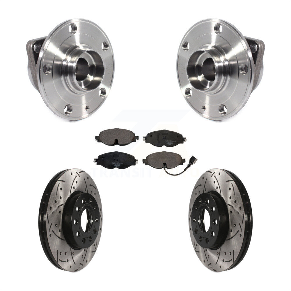 [Avant] Kit d'ensemble roulement de roue et moyeu pour Volkswagen Jetta Golf SportWagen Audi A3 KBB-113673
