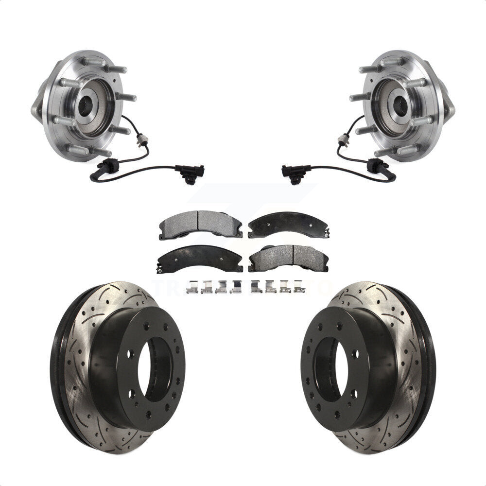 [Avant] Kit d'ensemble roulement de roue et moyeu pour 2011-2019 Chevrolet Silverado 3500 HD GMC Sierra Dual Rear Wheels 4WD KBB-113685
