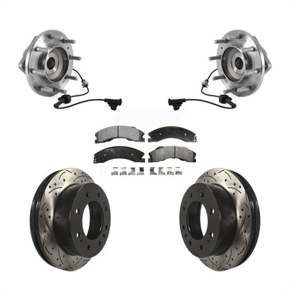[Avant] Kit d'ensemble roulement de roue et moyeu pour 2011-2019 Chevrolet Silverado 3500 HD GMC Sierra Dual Rear Wheels 4WD KBB-113685