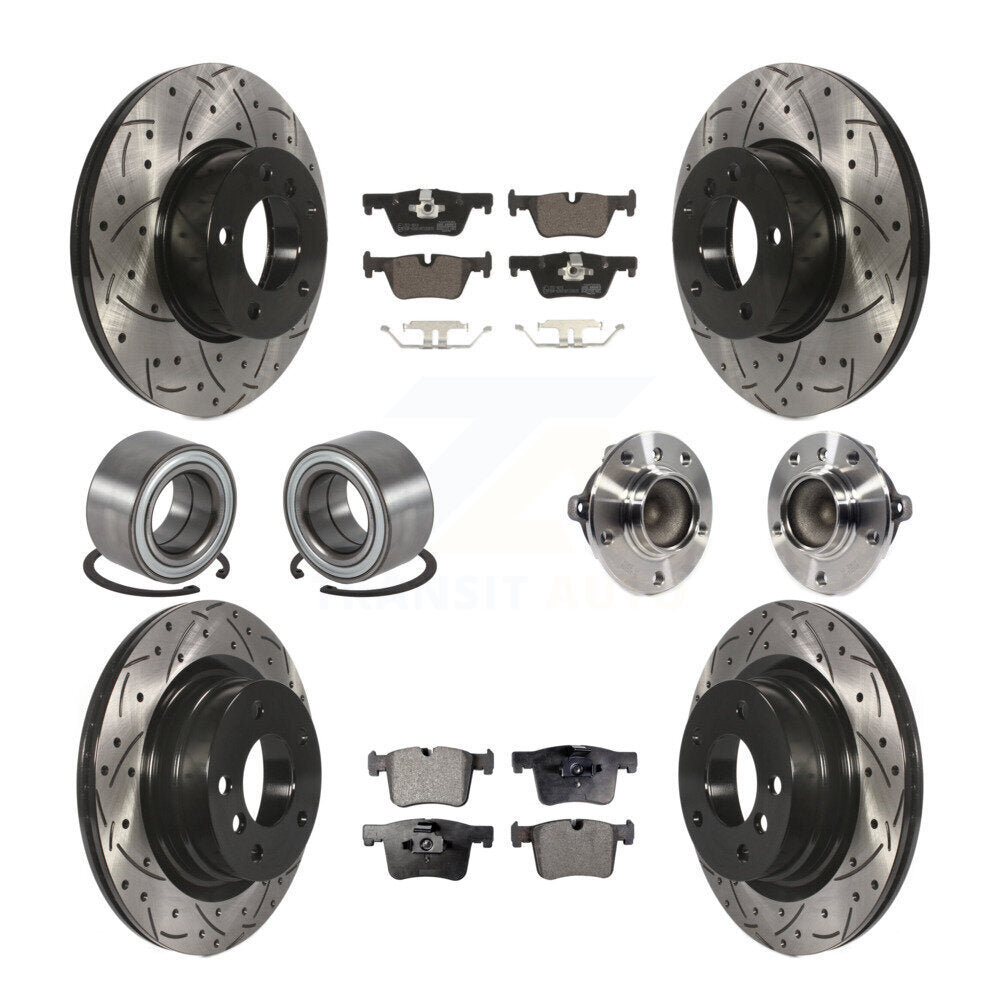 [Avant + Arrière] Kit d'ensemble roulement de roue et moyeu pour BMW 428i 228i 320i 328d KBB-113689