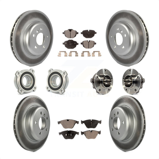 [Avant + Arrière] Kit d'ensemble roulement de roue et moyeu pour BMW 535i KBB-113694 par Transit Auto