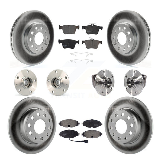 [Avant + Arrière] Kit d'ensemble roulement de roue et moyeu pour 2016 Audi A3 Sedan avec FWD 2.0L avec 85mm Bearing Outer Diameter KBB-113703