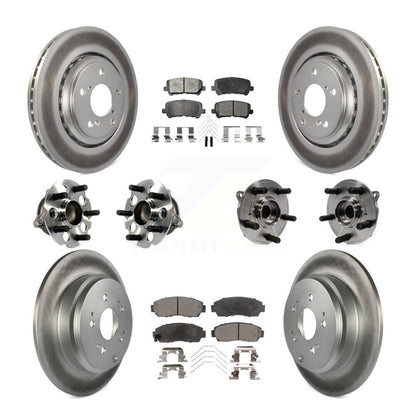 [Avant + Arrière] Kit d'ensemble roulement de roue et moyeu pour 2015-2017 Honda Odyssey KBB-113706