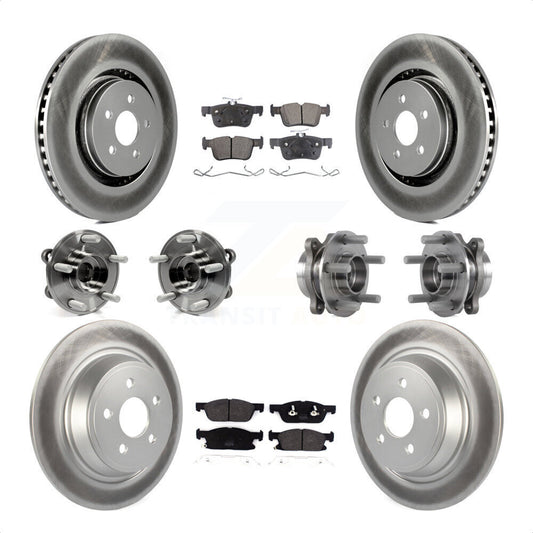 [Avant + Arrière] Kit d'ensemble roulement de roue et moyeu pour 2017-2019 Ford Fusion Sport avec AWD 2.7L KBB-113712 par Transit Auto