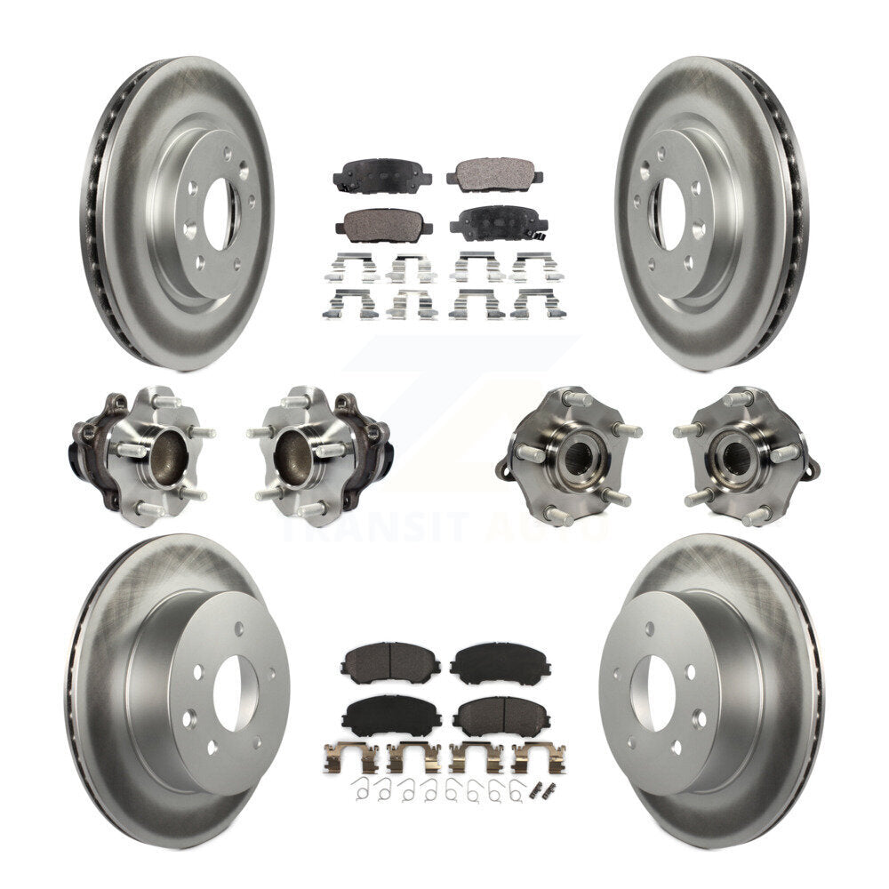 [Avant + Arrière] Kit d'ensemble roulement de roue et moyeu pour Nissan Rogue Sport Qashqai KBB-113722