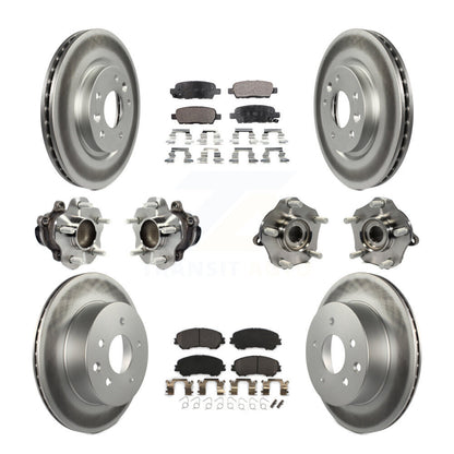 [Avant + Arrière] Kit d'ensemble roulement de roue et moyeu pour Nissan Rogue Sport Qashqai KBB-113722