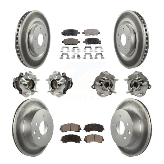 [Avant + Arrière] Kit d'ensemble roulement de roue et moyeu pour Nissan Rogue KBB-113723