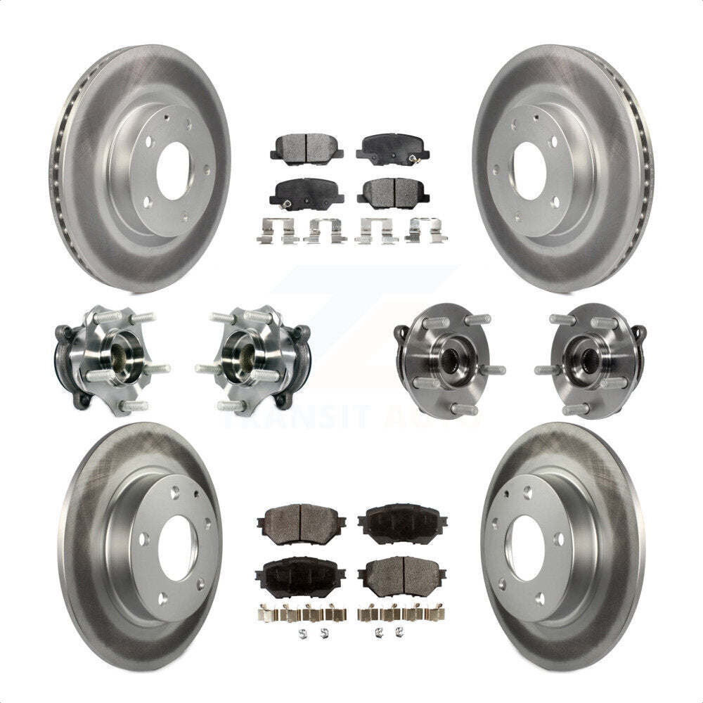[Avant + Arrière] Kit d'ensemble roulement de roue et moyeu pour Mazda 3 Sport 2.5L KBB-113727 par Transit Auto