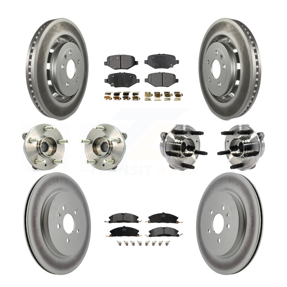 [Avant + Arrière] Kit d'ensemble roulement de roue et moyeu pour Ford Taurus Police Interceptor Sedan Special Service KBB-113740