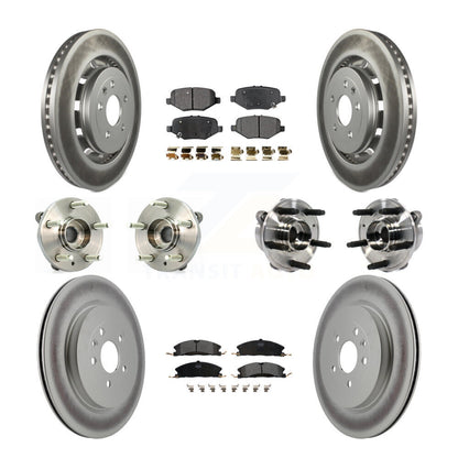 [Avant + Arrière] Kit d'ensemble roulement de roue et moyeu pour Ford Taurus Police Interceptor Sedan Special Service KBB-113740