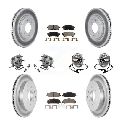 [Avant + Arrière] Kit d'ensemble roulement de roue et moyeu pour INFINITI Nissan Armada QX80 QX56 KBB-113743