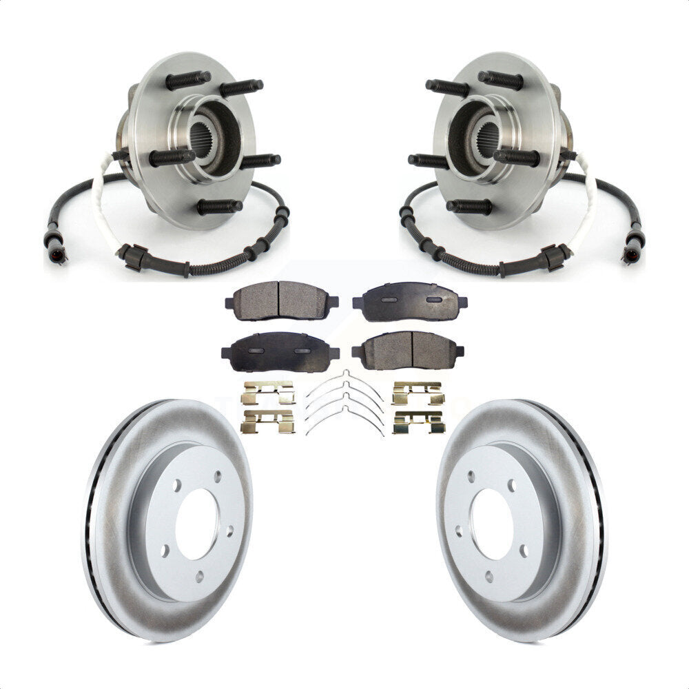 [Avant] Kit d'ensemble roulement de roue et moyeu pour 2004 Ford F-150 4WD avec 4-Wheel ABS 5 Lug Wheels KBB-113783