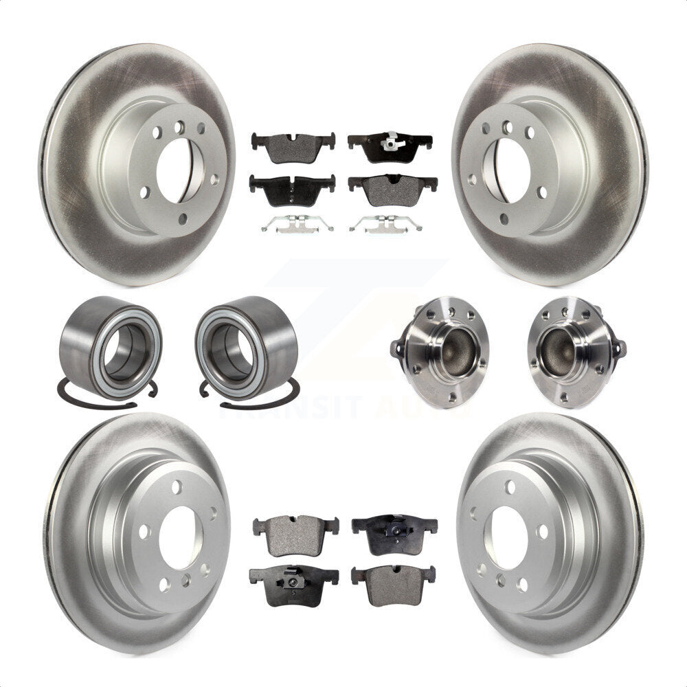 [Avant + Arrière] Kit d'ensemble roulement de roue et moyeu pour BMW 428i 328i Gran Coupe sans Blue Painted Calipers KBB-113796 par Transit Auto