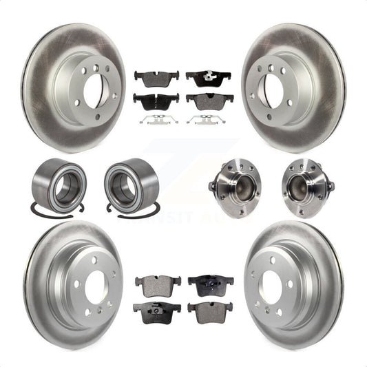 [Avant + Arrière] Kit d'ensemble roulement de roue et moyeu pour BMW 428i 328i Gran Coupe sans Blue Painted Calipers KBB-113796 par Transit Auto