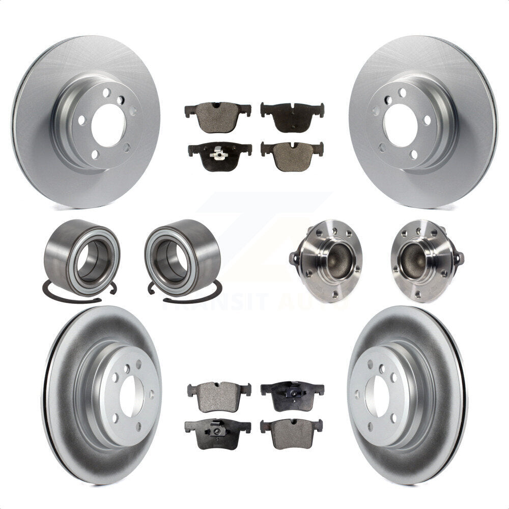 [Avant + Arrière] Kit d'ensemble roulement de roue et moyeu pour BMW 428i Gran Coupe sans Blue Painted Calipers KBB-113798 par Transit Auto